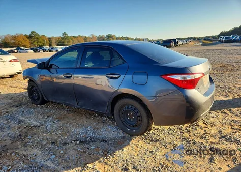 2015 Toyota Corolla L из США, поврежденный, VIN 5YFBURHEXFP272796